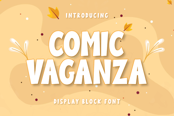 Comic Vaganza: A Bold Typeface for Dynamic Visual Storytelling