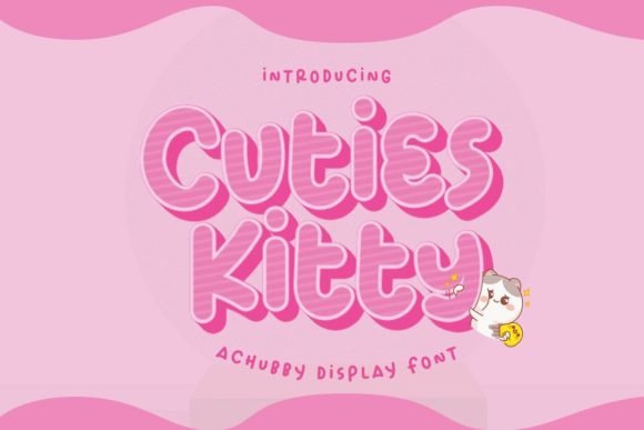 Cuties Kitty: A Whimsical Font for Creative Projects