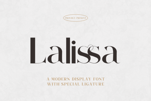 Lalissa: Elevate Your Designs with This Unique Sans Serif Font
